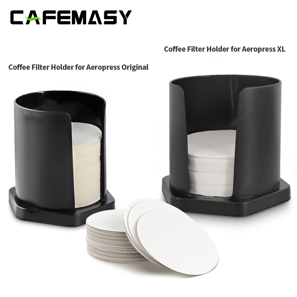 Coffee Equipment Filter - CAFEMASY กาแฟกรองกระดาษสําหรับ Aeropress 371pcs บรรจุตัวกรองสําหรับเปลี่ยน Aeropress
