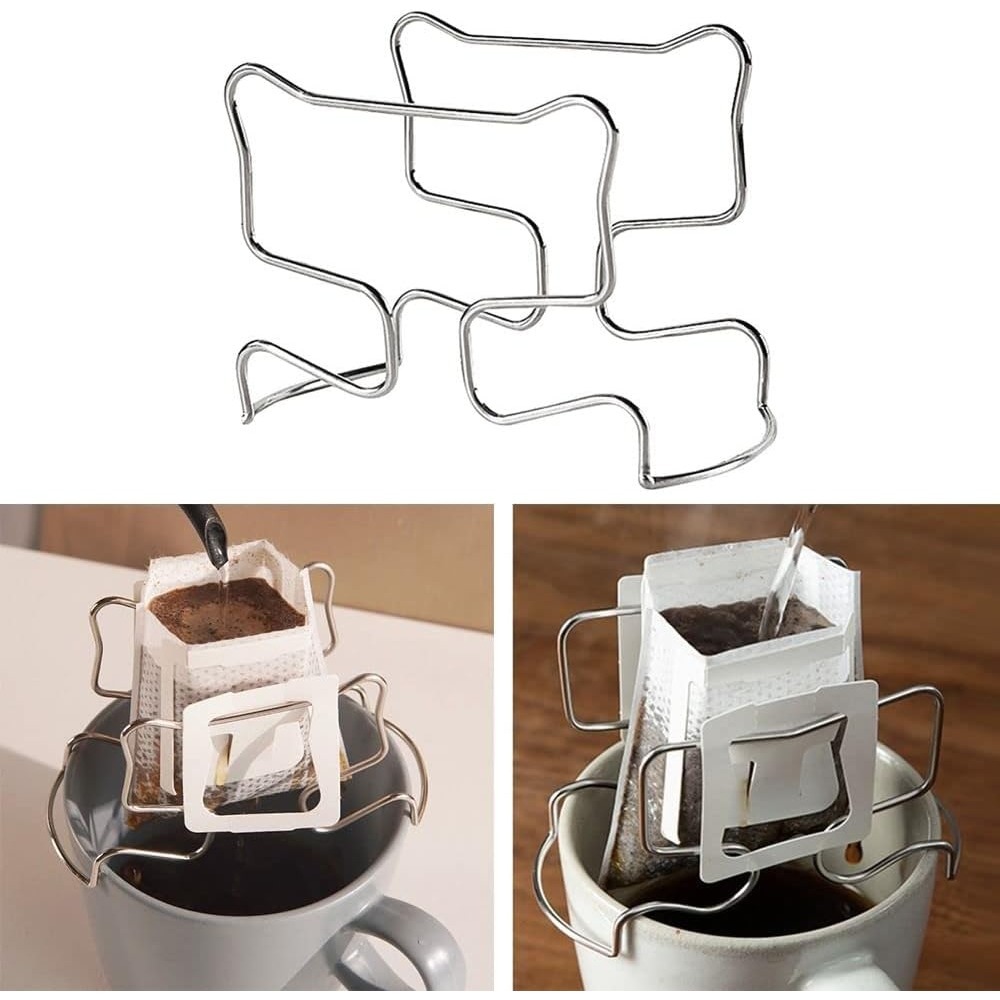 Coffee Equipment Organizer - ที่ใส่ถุงกาแฟ สแตนเลส 304 ทำความสะอาดง่าย ที่ใส่กระดาษกรองกาแฟแบบใช้ซ้ำได้ สำหรับเก็บกระดาษกรองกาแฟ