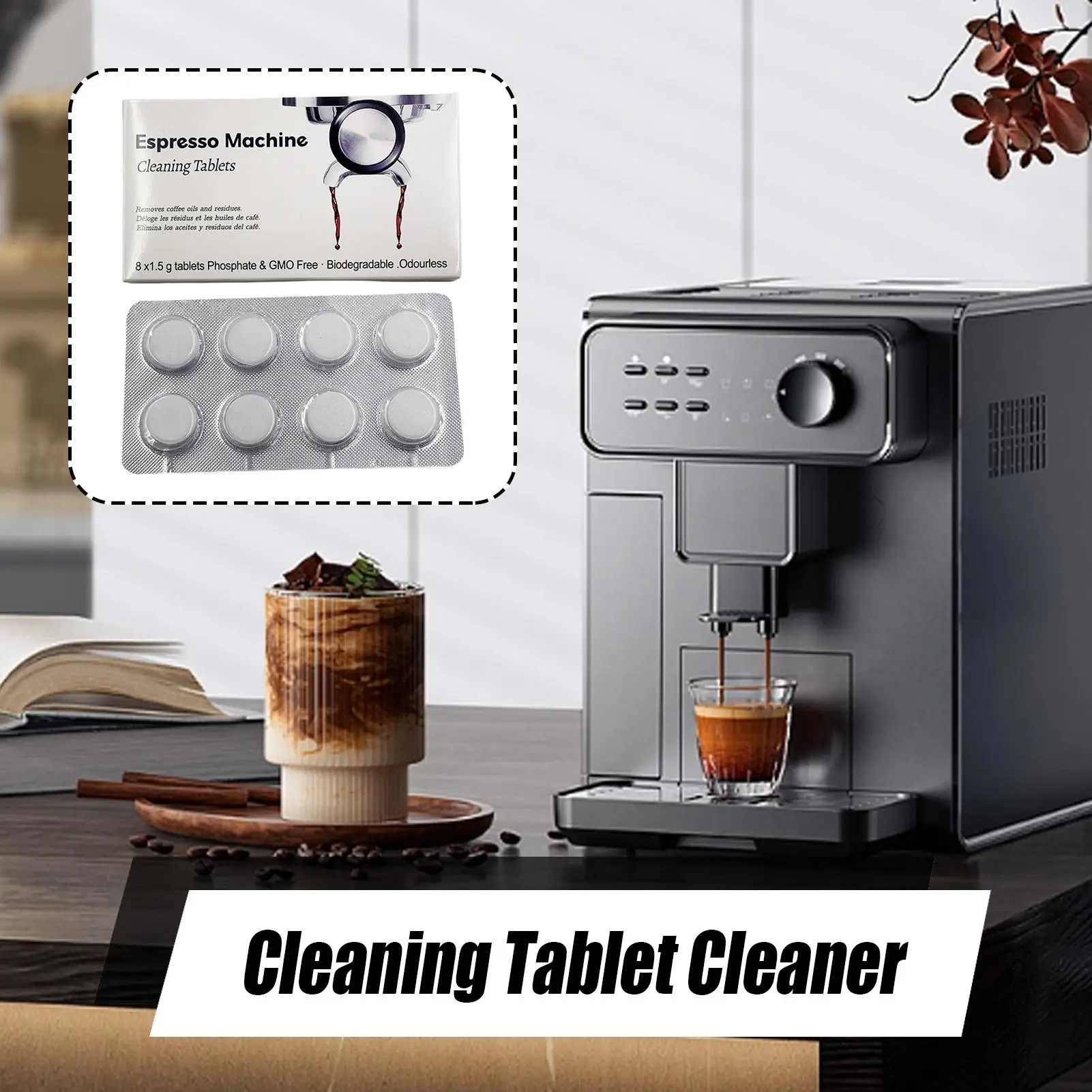 เม็ดทำความสะอาดเครื่องชงกาแฟเอ - Backflush Tablet Cleaner บทวิจารณ์และราคา