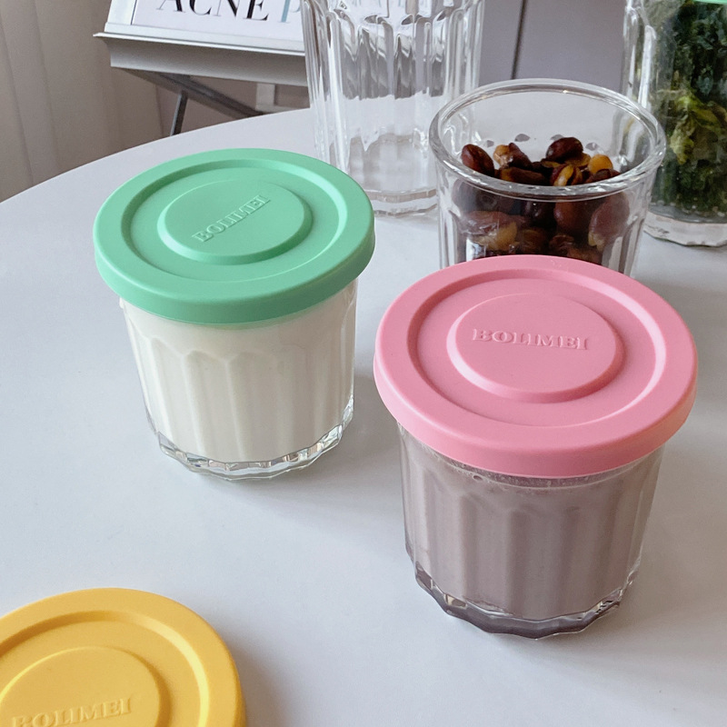 สีแก้วปิดผนึกถังเก็บกล่องขนมขบ - Coffee Equipment Organizer บทวิจารณ์และราคา