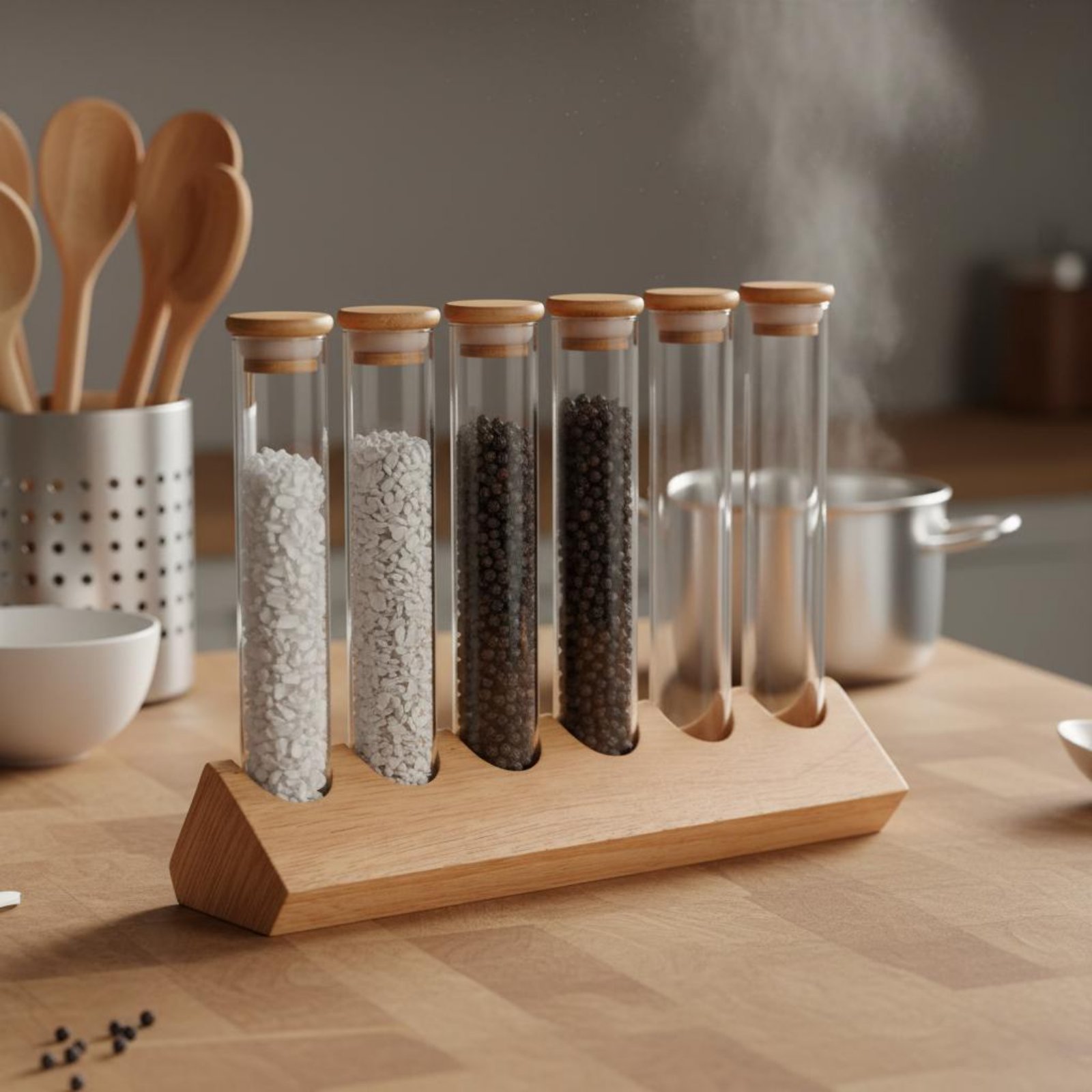 ชุดภาชนะแก้วทรงกระบอกพร้อมขาตั - Coffee Equipment Organizer บทวิจารณ์และราคา