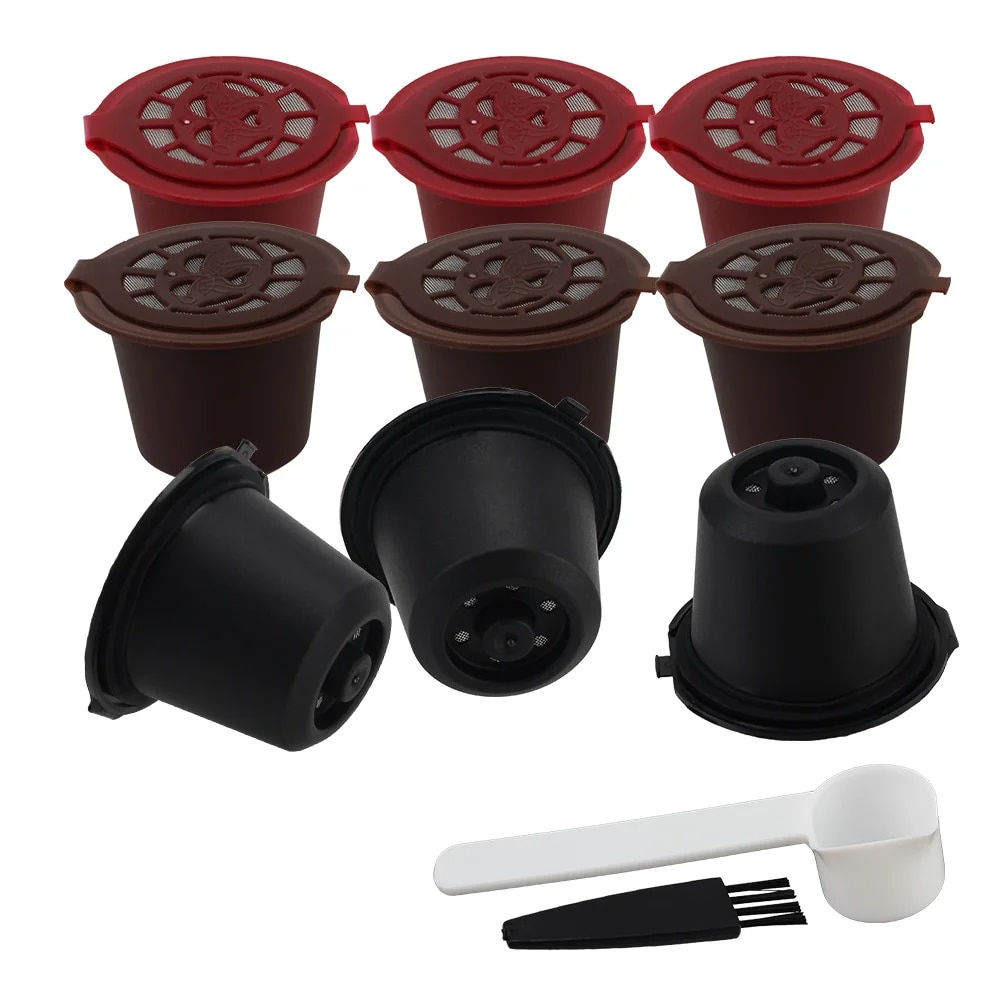 4 ชิ้นแคปซูลกาแฟแบบใช้ซ้ําได้ถ - Coffee Equipment Filter บทวิจารณ์และราคา