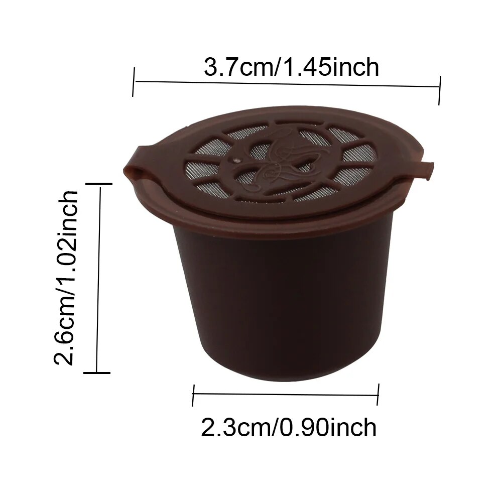 4 ชิ้นแคปซูลกาแฟแบบใช้ซ้ําได้ถ - Coffee Equipment Filter บทวิจารณ์และราคา